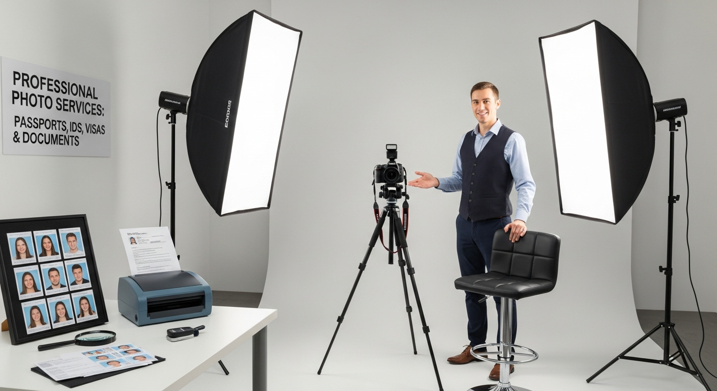 Professional ID and document photo services
