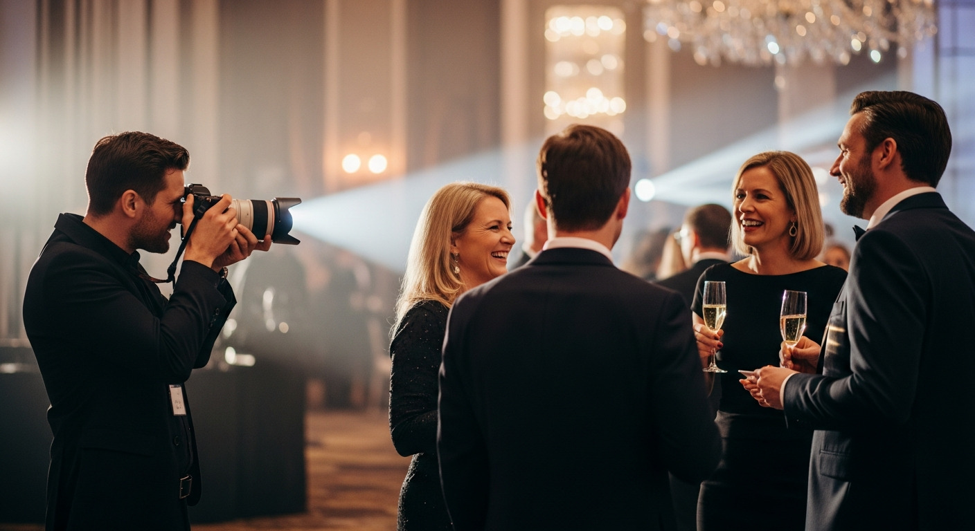Professional private event photography coverage